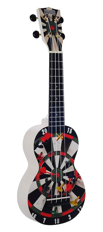 Mahalo Art Series, soprano ukulele DARTS, with bag