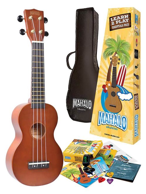 Hovedbilde Mahalo Rainbow Series, soprano ukulele pack, ...