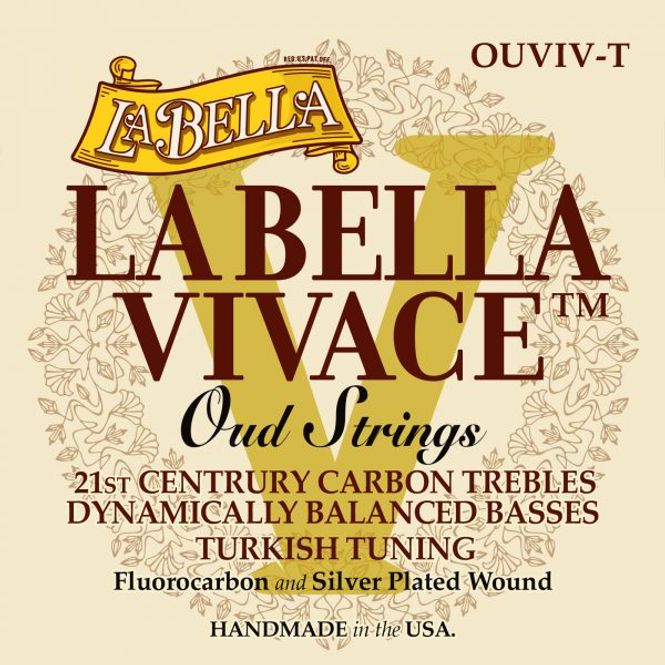 Hovedbilde La Bella OUVIV-T La Bella Vivace Oud Strings, ...