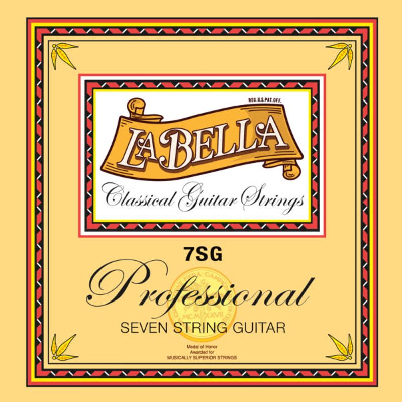 La Bella 7SG Classical 7-String Guitar