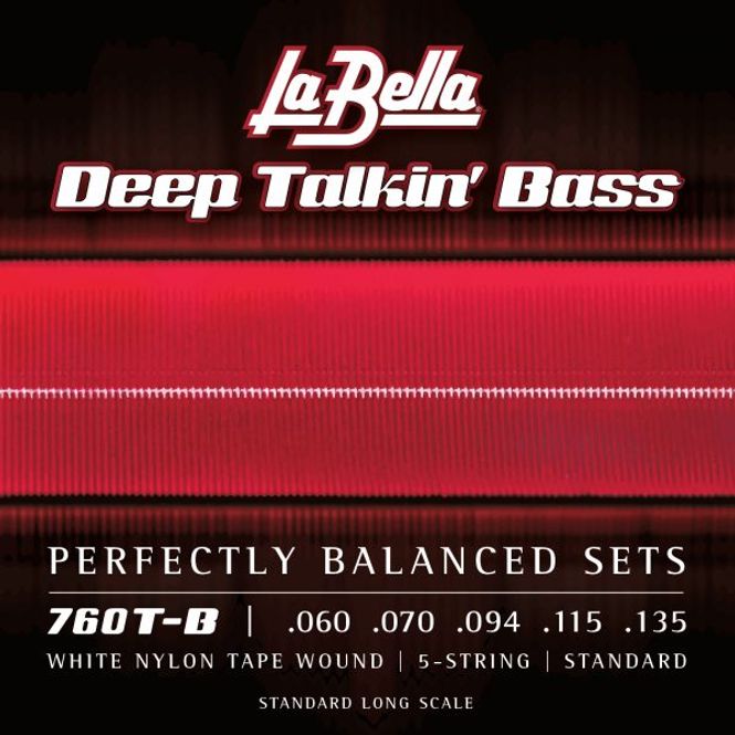 Hovedbilde La Bella 760T-B White Nylon Tape - Standard, ...