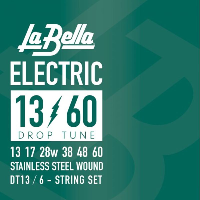 La Bella DT13 Drop Tune, Stainless Steel 13-60