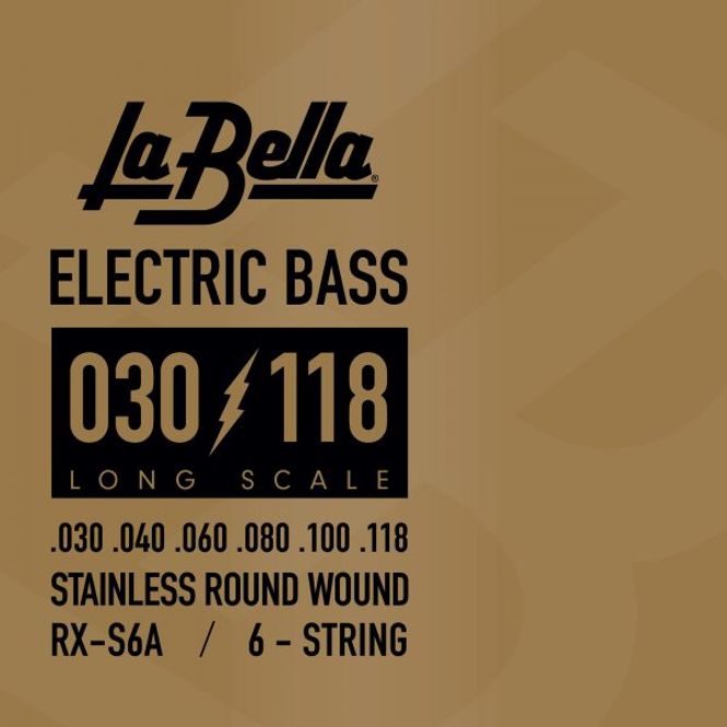 Hovedbilde La Bella RX-S6A Bass Rx Series, Stainless, ...