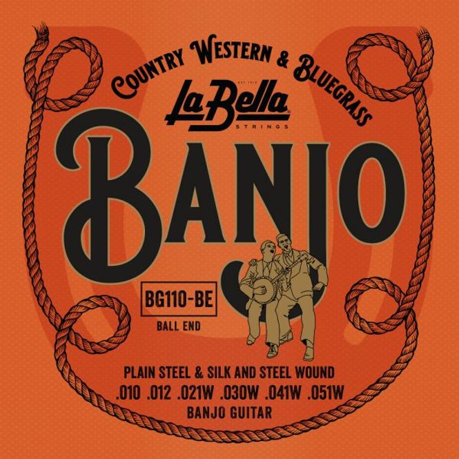 Hovedbilde La Bella BG110 Banjo Guitar, Silk & Steel, ...