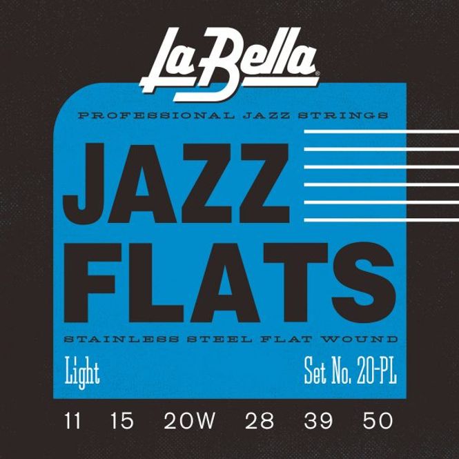 Hovedbilde La Bella 20PL Jazz Flats - Light 11-50