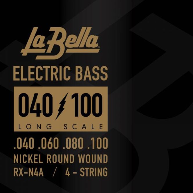 Hovedbilde La Bella RX-N4A Bass Rx Series, Nickel, 4-String ...