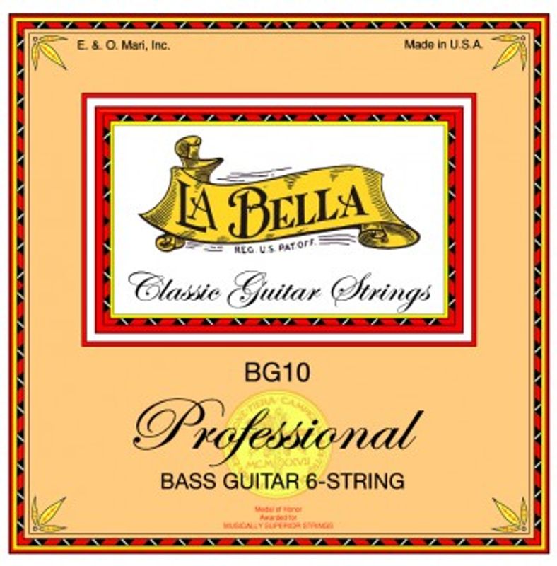 La Bella BG10 Classical 6-String Bass Guitar
