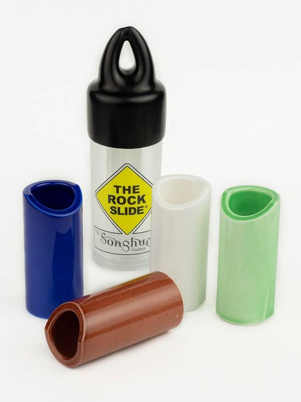 The Rock Slide moulded ceramic slide size S, glacier (white)
