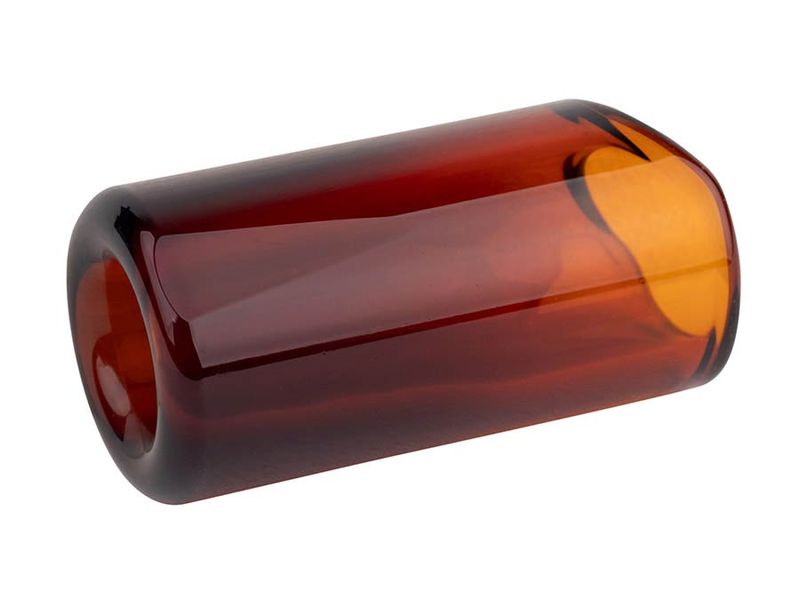 The Rock Slide Moulded Glass Slide - Small - Amber Edition