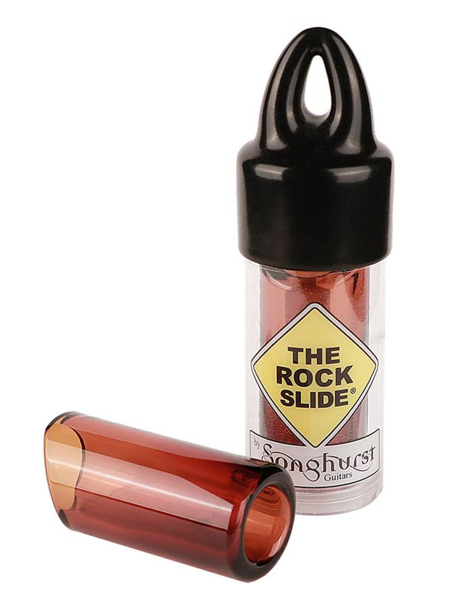 The Rock Slide Moulded Glass Slide - Medium - Amber Edition