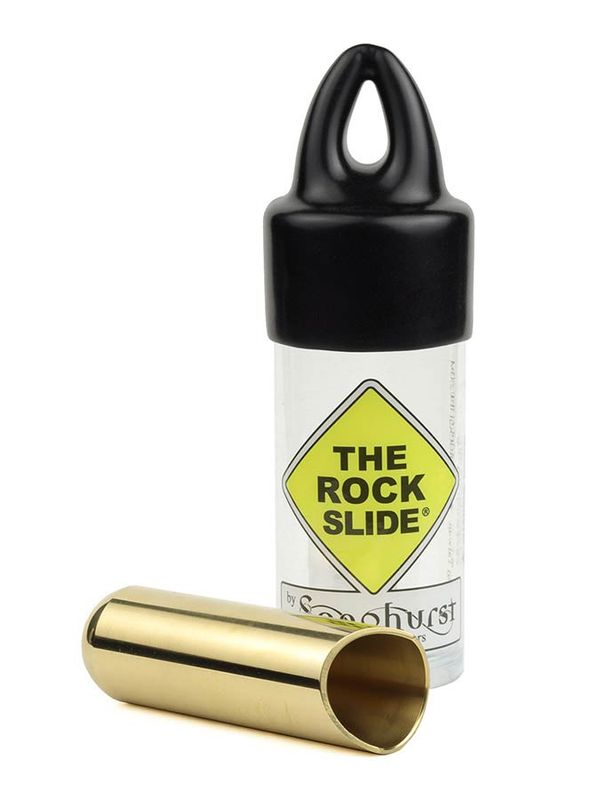 The Rock Slide Polished Brass Balltip Slide - Medium