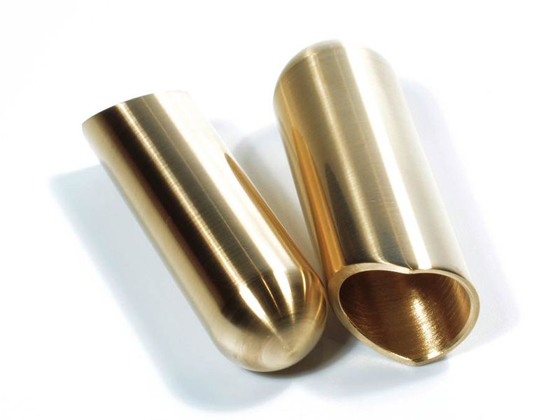 The Rock Slide Polished Brass Balltip Slide - Medium