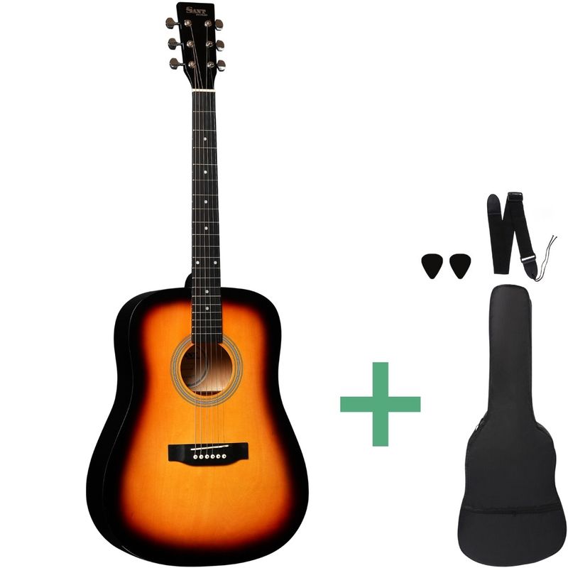 Sant Guitars AC-84 SB stålstrengsgitar sunburst