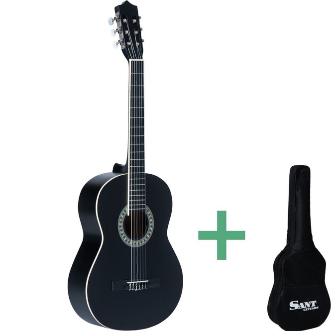 Hovedbilde Sant Guitars CL-50 SBK spansk gitar black