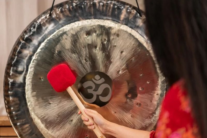 Meinl MGM-L-R Gong Mallet, Large, Rose