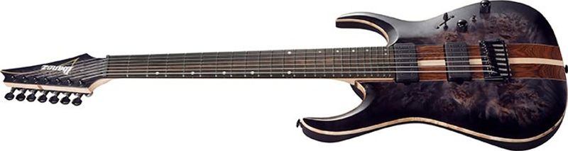 Ibanez RGA217P1PB-DRL Elgitar med gigbag, 7-str. Premium