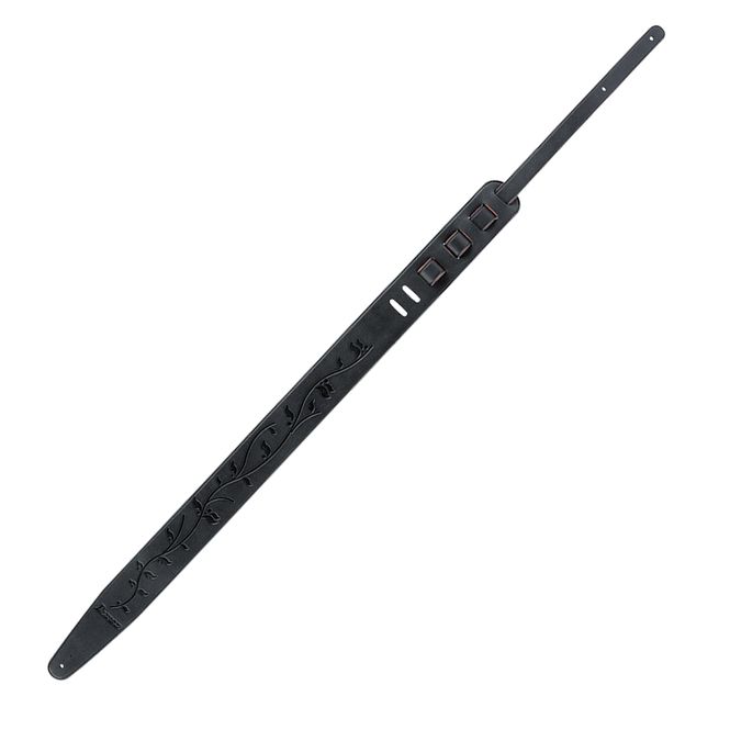 Hovedbilde Ibanez GSTL60-BK Strap, Synthetic Leather, Black
