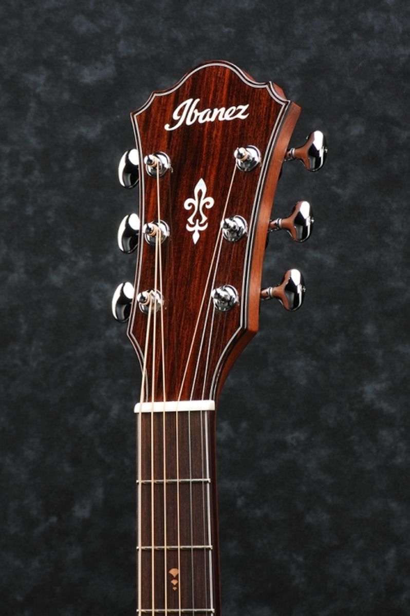 Ibanez AE900-NT Western gitar m/mik, Prestige med case