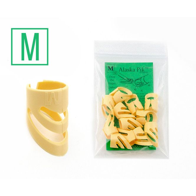Hovedbilde AlaskaPik plastic medium fingerplekter (12 stk)