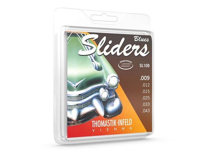 Hovedbilde Thomastik THSL-109 Blues Sliders string set, ...
