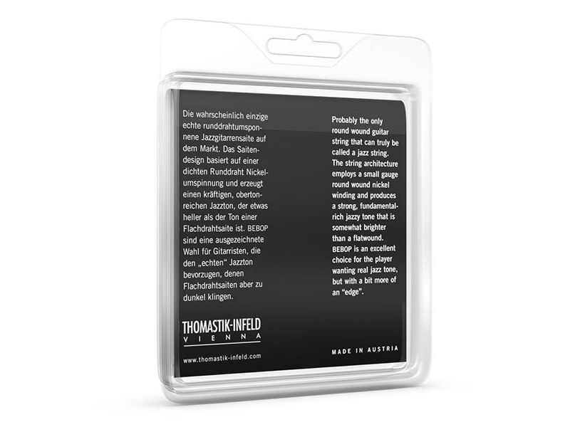 Thomastik THBB-113 Jazz Bebop string set electric, nickel roundwound, 013-017-021-030-038-053