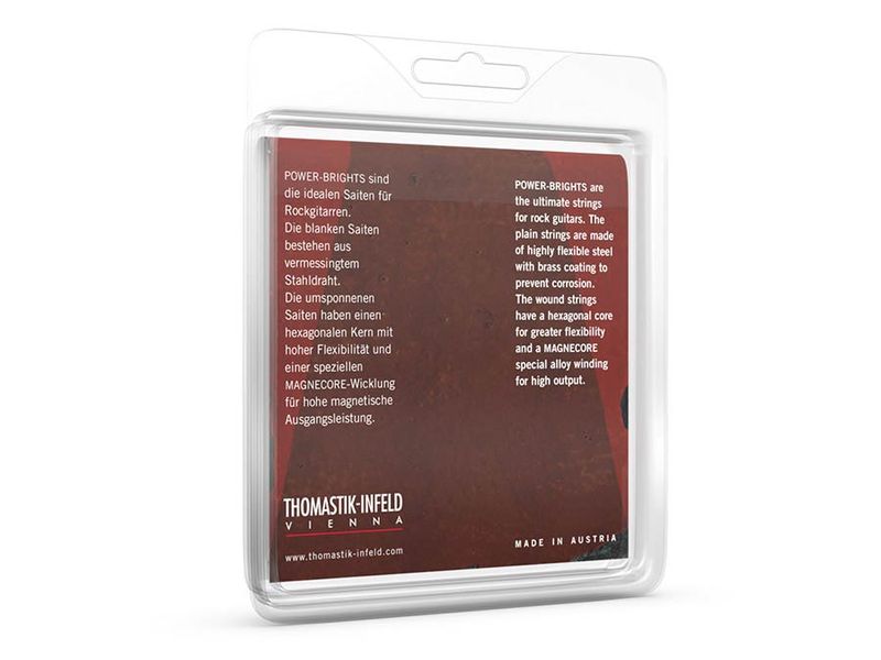 Thomastik THPB-109 Power Brights string set electric, magnecore, 009-011-016-024-032-042