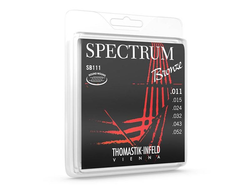 Thomastik THSB-111 Spectrum string set acoustic, bronze roundwound, 011-052