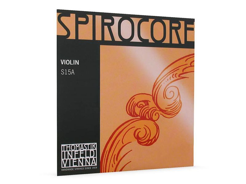 Thomastik TH-S-15A Spirocore violin string set 4/4 medium, spiral core