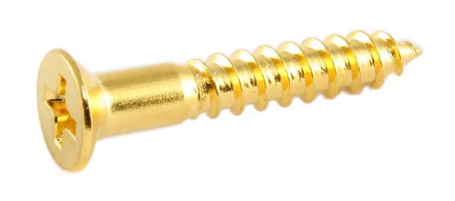 Hovedbilde Allparts bulk pack of 50 bridge mounting screws, ...