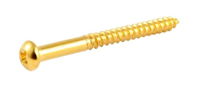 Hovedbilde Allparts Bass Pickup Screws Gold 8-p
