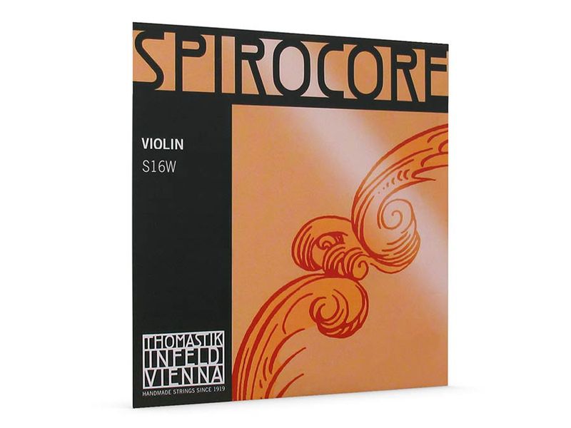 Thomastik TH-S-16W Spirocore violin string G-4 4/4 light, spiral core, tungsten/nickel wound