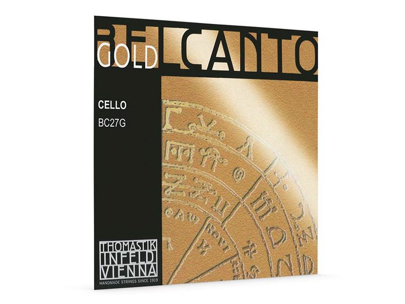 Thomastik TH-BC-27G Belcanto Gold cello string D-2 4/4, steel core, multi alloy