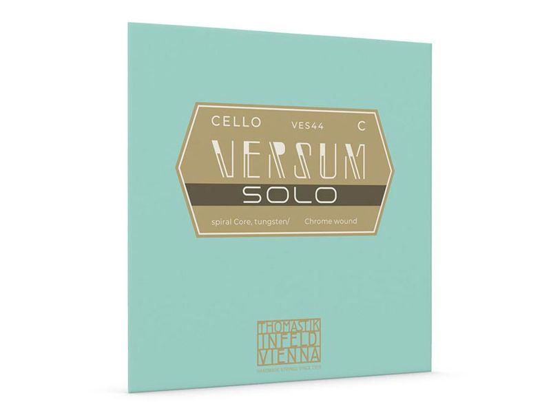 Thomastik THVES-44 Versum Solo cello string C-4 4/4 medium, spiral core, tungsten/ chrome wound