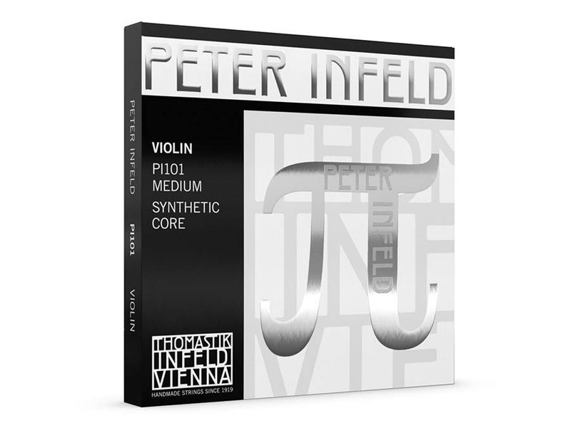 Thomastik THPI-100 Peter Infeld violin string set 4/4, synthetic core, includes THPI-01PT