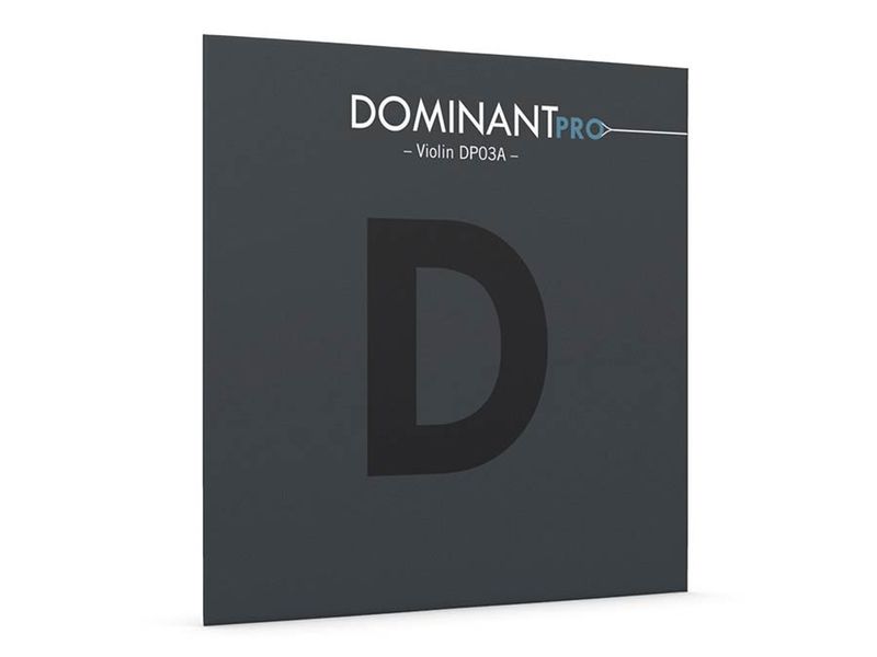 Thomastik THDP-03A Dominant Pro violin string D-3 4/4 medium, synthetic core, silver wound