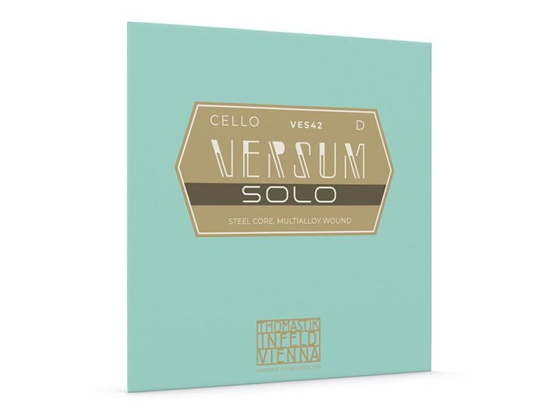Thomastik THVES-42 Versum Solo cello string D-2 4/4 medium, carbon steel, multialloy wound