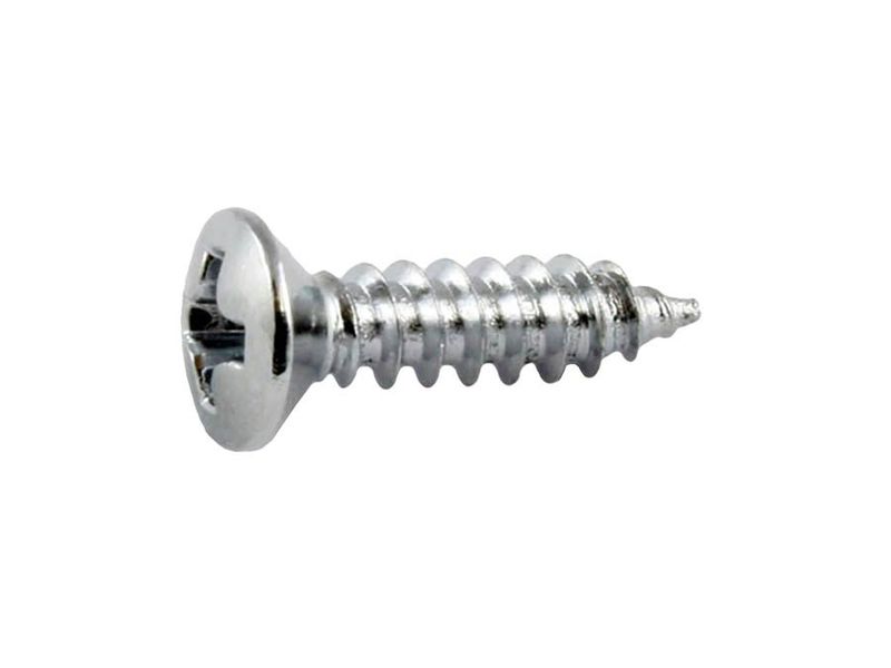 Allparts Bulk Pack of Pickguard Screws Chrome 100-p
