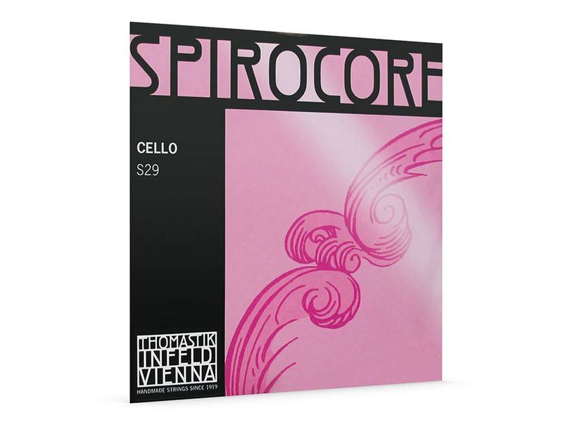 Thomastik TH-S-29 Spirocore cello string C-4 4/4 medium, spiral core, chrome