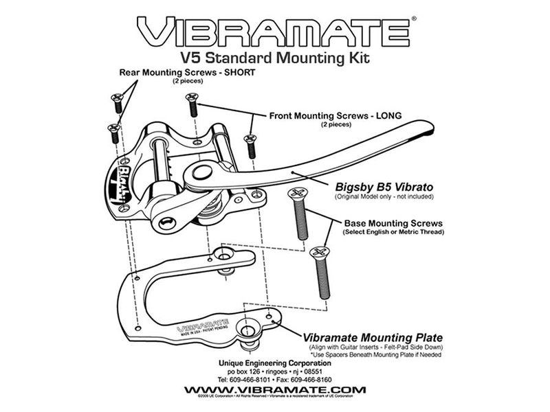 Allparts Vibramate® V5 for Bigsby® Chrome