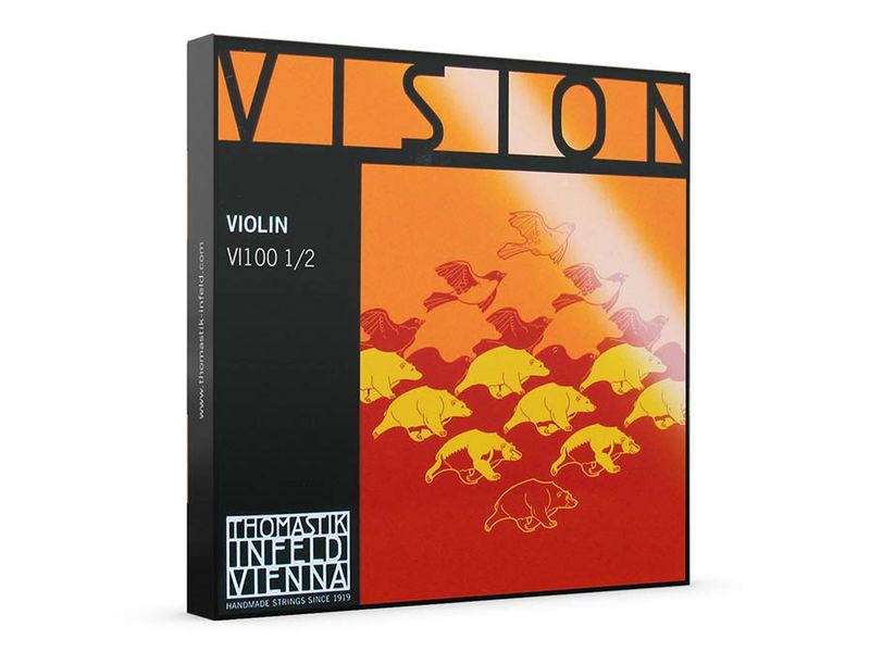 Thomastik VI-100-12 Vision violin string set 1/2, synthetic core