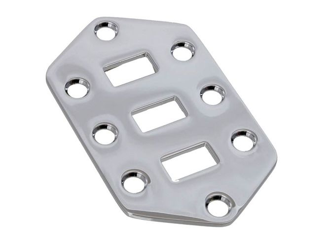 Hovedbilde Allparts Switch Plate for Jaguar® Chrome