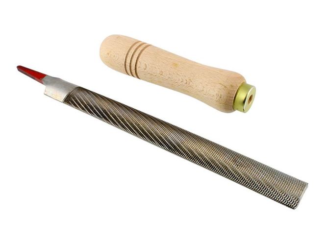 Hovedbilde Allparts 21mm extra fine curved wood carving file