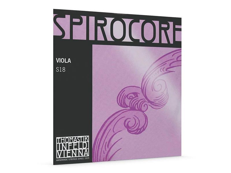 Thomastik TH-S-18 Spirocore viola string A-1 (string length 37cm) medium, spiral core, chrome wound