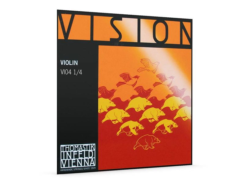 Thomastik VI-04-14 Vision violin string G-4 1/4, synthetic core, silver wound