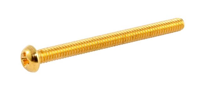 Hovedbilde Allparts Bulk Pack of Humbucking Screws Gold 50-p