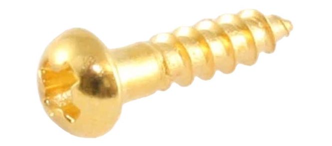 Hovedbilde Allparts Small Tuner Screws Gold 16-p