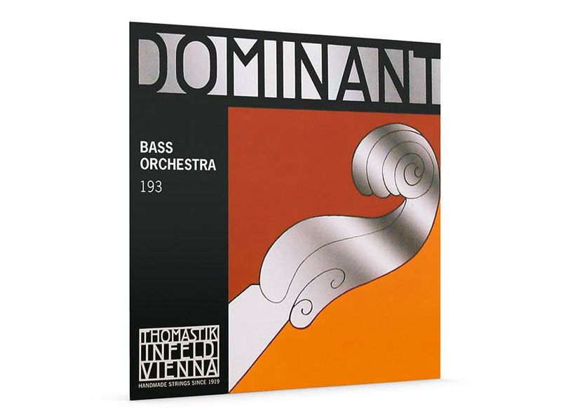 Thomastik TH-193 Dominant double bass string E-4 3/4 (string length 104cm), synthetic core, chrome
