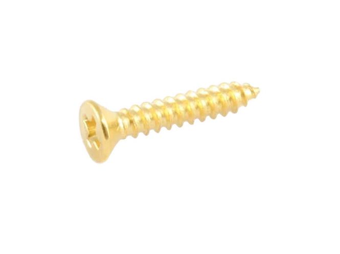 Hovedbilde Allparts Short Humbucking Ring Screws Gold 8-p