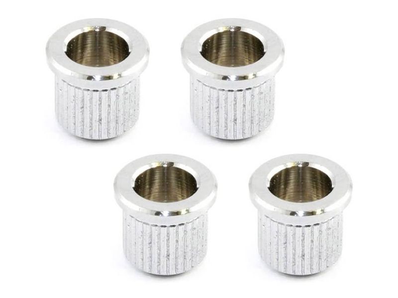 Allparts Gotoh Bass Ferrules Chrome 4-p