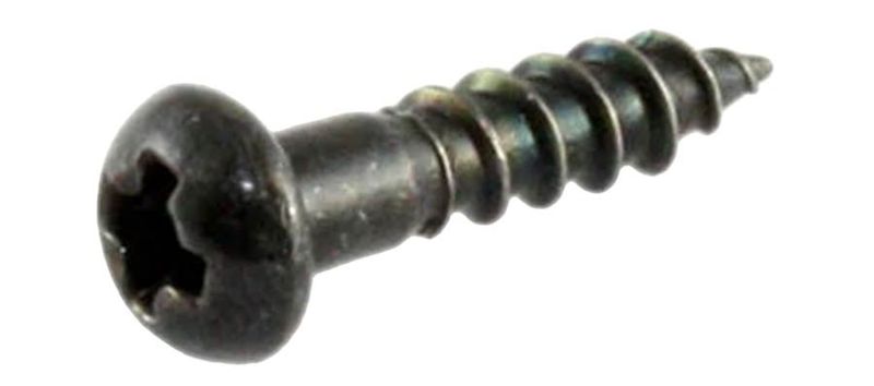 Allparts Small Tuner Screws Black 16-p